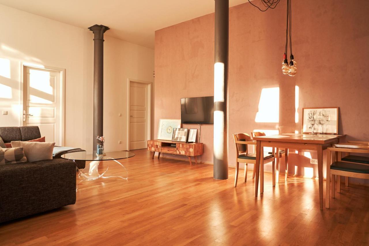 Cityloft - Im Zentrum, Inkl Parkplatz, Netflix, 3-Raum Lipcse Kültér fotó